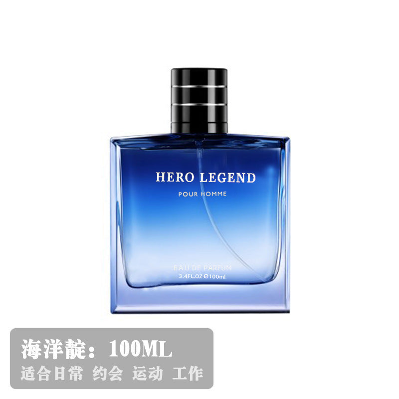 Perfume for men new gift box fresh and lasting fragrance light fragrance floral fragrance genuine cologne wholesale