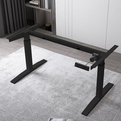 Style bedroom simple electric lift table intelligent lift sit stand alternating healthy life lift computer table