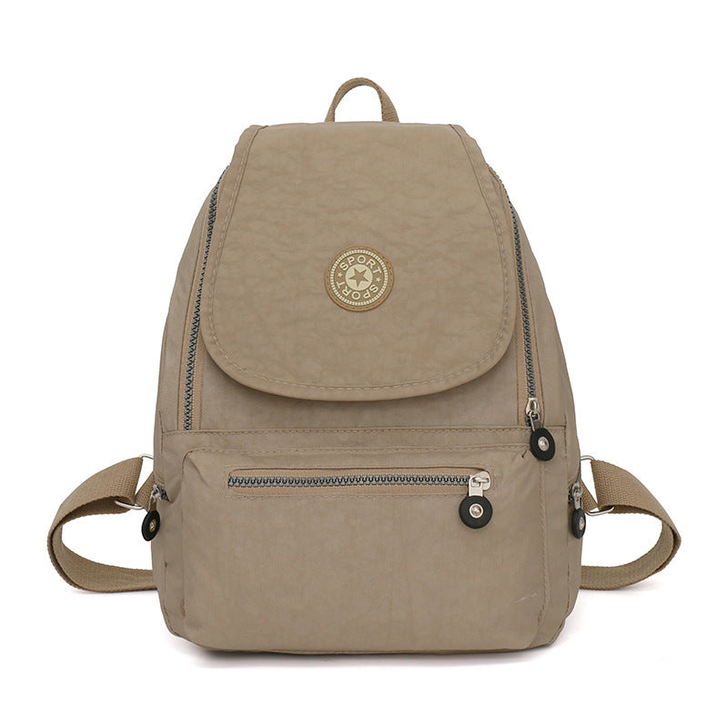 Wholesale backpack 2024 new women's bag canvas student bag junior high school student backpack large capacity travel backpack 