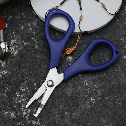 Multifunctional fish controller Luya pliers mini fishing gear small scissors small fishing scissors fishing tackle fish line cutters fishing pliers