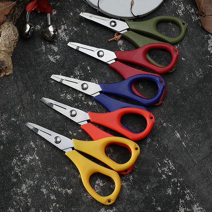 Multifunctional fish controller Luya pliers mini fishing gear small scissors small fishing scissors fishing tackle fish line cutters fishing pliers