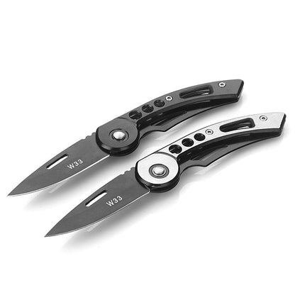 Stainless steel fruit knife outdoor knife folding knife multi-function camping folding knife portable mini small sharp boutique