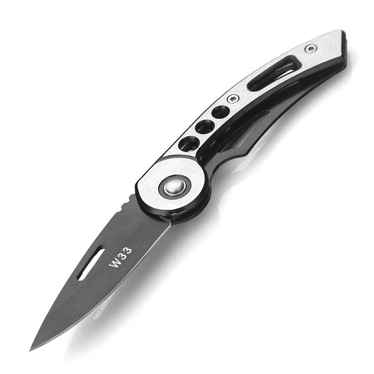 Stainless steel fruit knife outdoor knife folding knife multi-function camping folding knife portable mini small sharp boutique