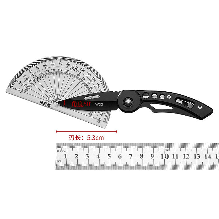 Stainless steel fruit knife outdoor knife folding knife multi-function camping folding knife portable mini small sharp boutique