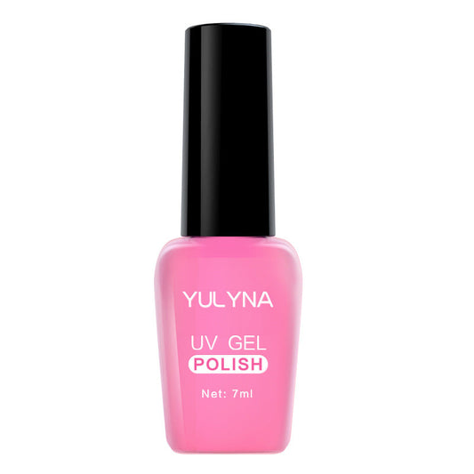 Yu Linna cross-border temperature-changing cat's eye nail polish 2023 new autumn and winter light therapy gradient nail art temperature-changing color