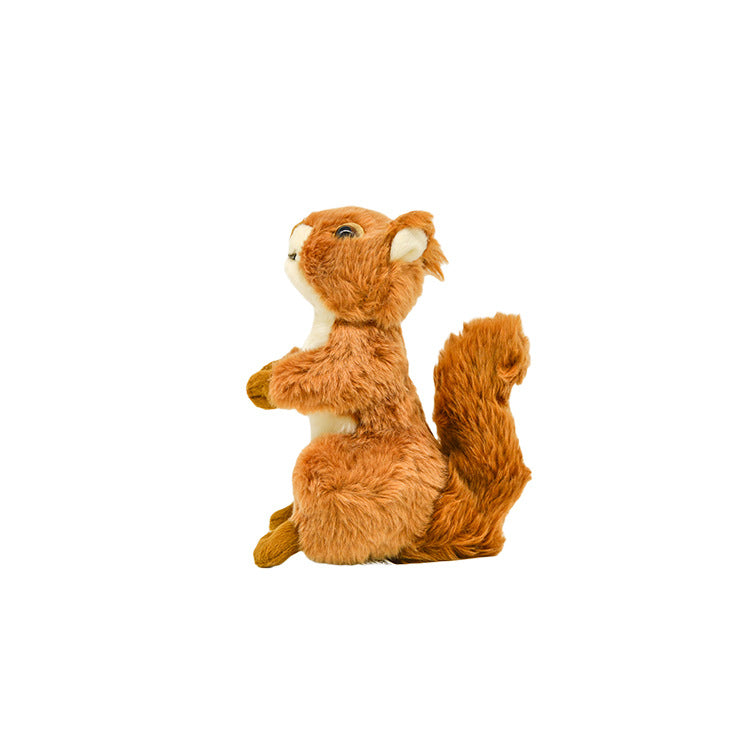 Simulation Sitting Squirrel Animal Doll New Style Plush Toy Children Gift Doll Wholesale