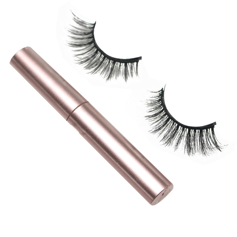 DINGSE magnetic eyelashes single pair false eyelashes glue-free eyelashes magnetic eyeliner natural eyelashes