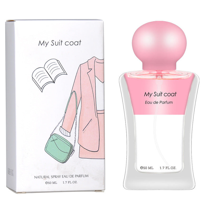 Flower Story Girl Wardrobe Oil-Water Separation Perfume Women's Fresh Eau de Toilette 50ml Lasting Fragrance Student Fragrance 