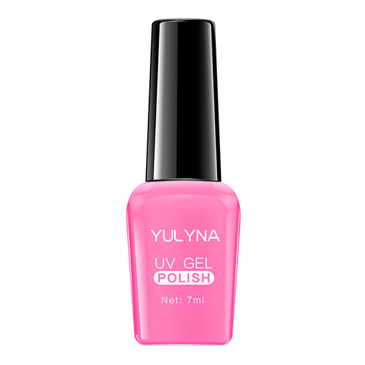 Yu Linna temperature change gradient nail polish glue environmentally friendly non-irritating odor removable Barbie light therapy lamp nail polish glue