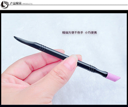 Japanese and Korean nail care tools, nail quartz grinding stick, Ganpi nail stick, dead skin removal tool