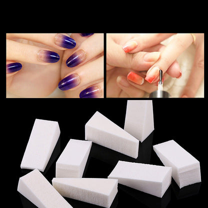 Nail art supplies wholesale gradient sponge DIY sponge creative starry sky nail gradient nail dedicated single price