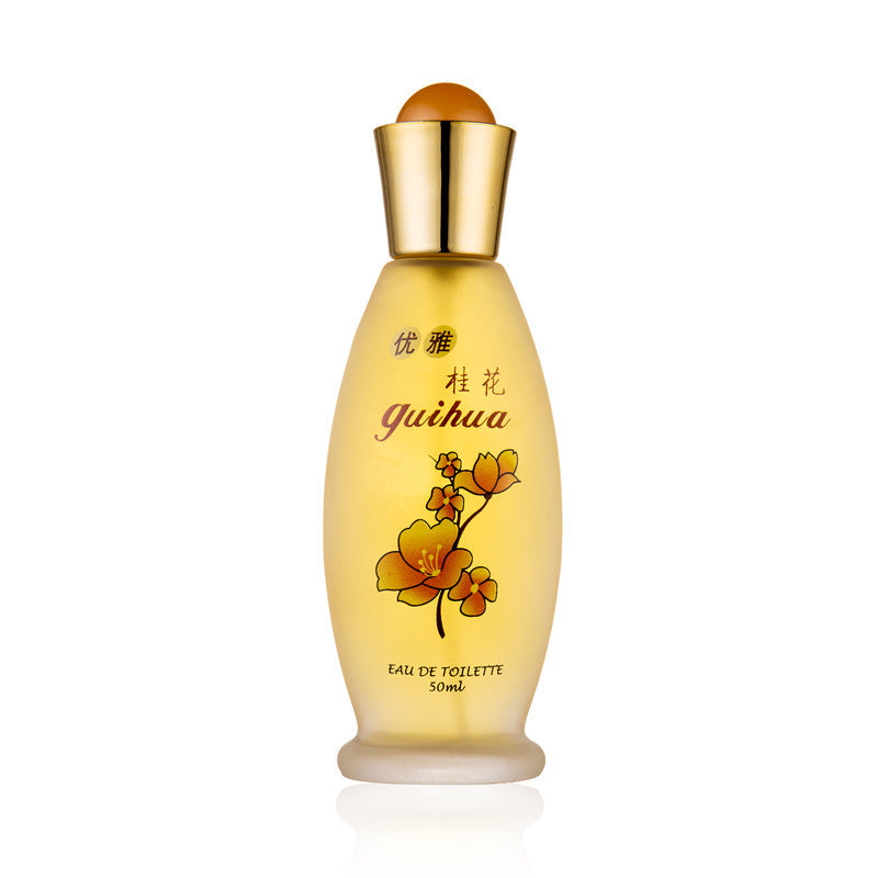 Lulanzi elegant osmanthus perfume soft and charming rose fragrance ទឹកអប់ស្ត្រី ក្លិនក្រអូបស្រាល ជាប់បានយូរ លក់ដុំ 