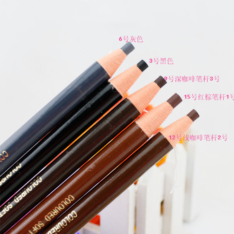 1818 Drawing Pen Eyebrow Pencil Roll Paper Soft One-line Eyebrow Pencil មិនងាយស្រួយ និងមិនងាយនឹងប្រឡាក់ ស្ទូឌីយោរូបថត