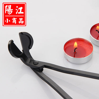 Black round candle scissors candle wick trimmer candle scissors bar supplies candle extinguisher western tools candle extinguisher candle scissors