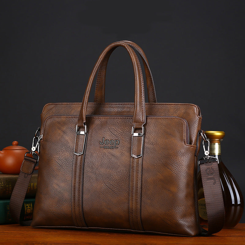 Men's bag computer briefcase men's casual handbag business bag shoulder bag men's messenger bag 