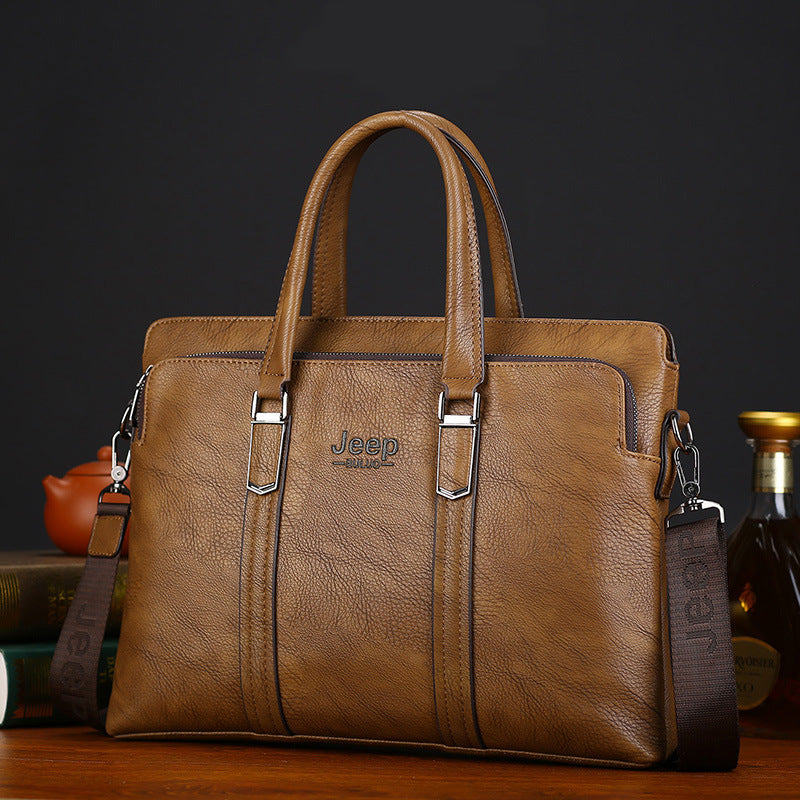 Men's bag computer briefcase men's casual handbag business bag shoulder bag men's messenger bag 