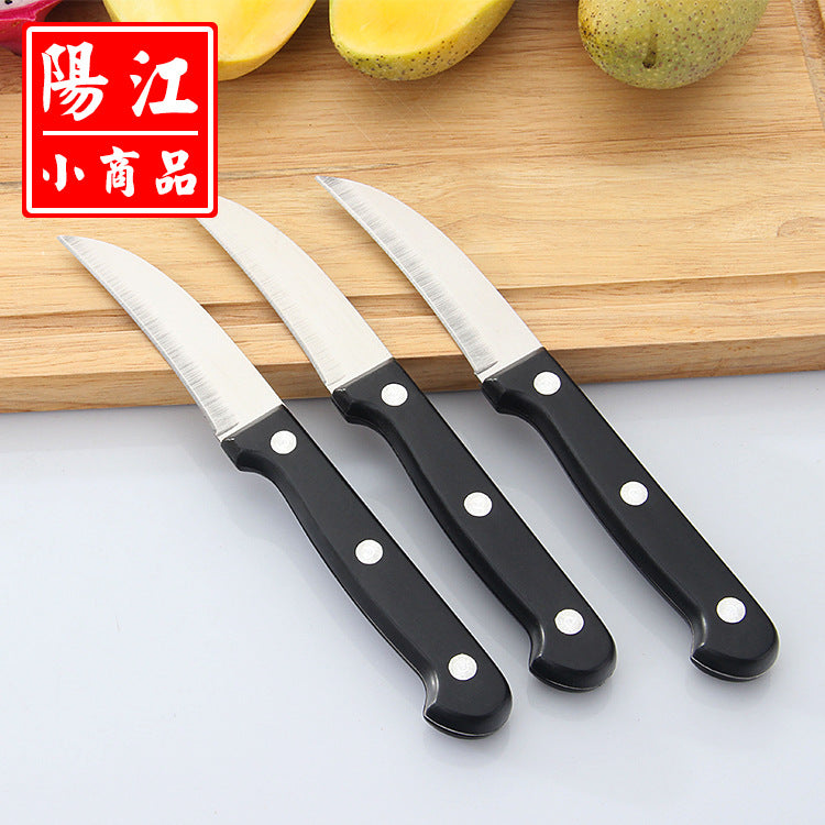 Spot multifunctional fruit knife stainless steel potato knife machete apple peeling knife two yuan store supply