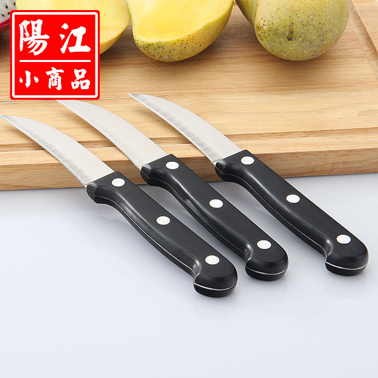 Spot multifunctional fruit knife stainless steel potato knife machete apple peeling knife two yuan store supply