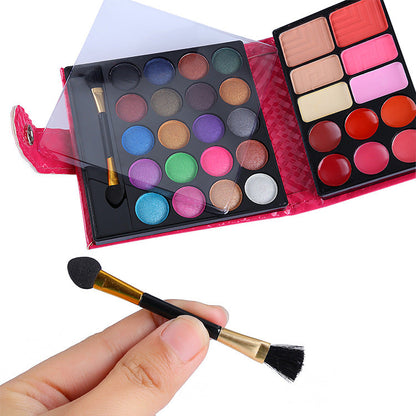 Cross-border new 32-color Desert Rose waterproof eyeshadow palette, no smudging matte makeup wallet set eyeshadow palette 