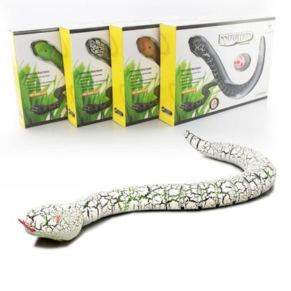 Super realistic animal remote control snake with USB charging trick infrared remote control snake tongue retractable trick toy