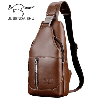 Giant Kangaroo New Men's Shoulder Bag Chest Bag Kangaroo Messenger Bag Wechat Business One-Piece Men's Bag