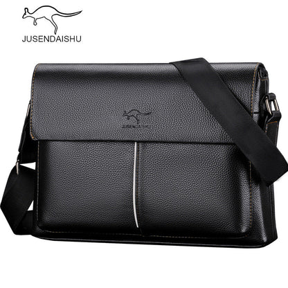 Giant Kangaroo Men's Bag Single Shoulder Men's Messenger Bag Casual Business Briefcase Men's Bag Korean Backpack