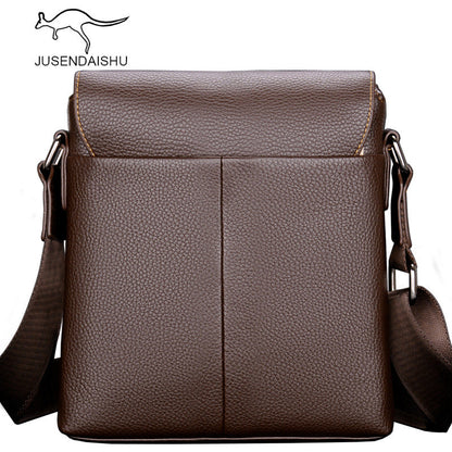 Giant Kangaroo Men's Bag Single Shoulder Men's Messenger Bag Casual Business Briefcase Men's Bag Korean Backpack