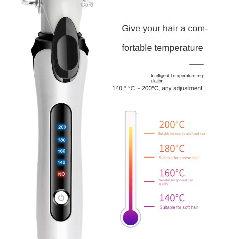 卷发棒厂家批发多档温度调节卷发器大波浪玉米烫蛋卷发烫发器