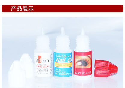 Cross-border supply of nail products 3g glue diamond glue false eyelashes professional glue nail glue nail glue