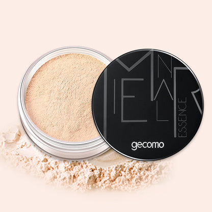 GECOMO breathable setting powder transparent powder repair concealer 24 hours long-lasting waterproof and sweat-proof non-makeup loose powder