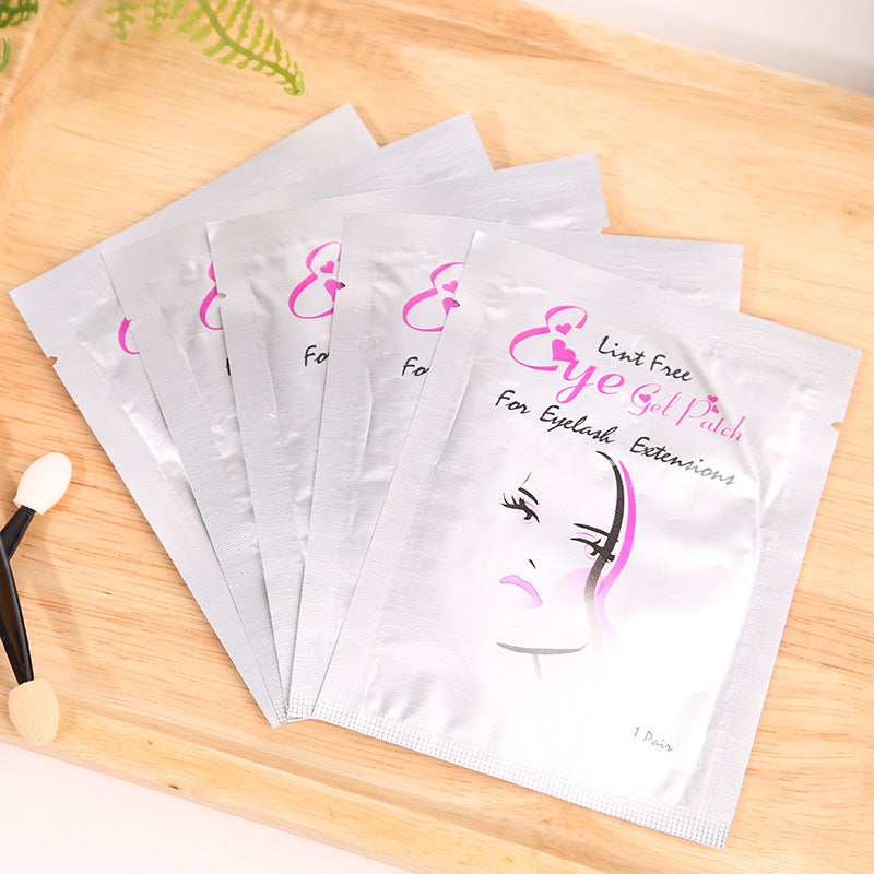 Non-woven collagen hydrogel grafting eyelashes eye patch planting eyelashes lower eyelid isolation sticker gasket