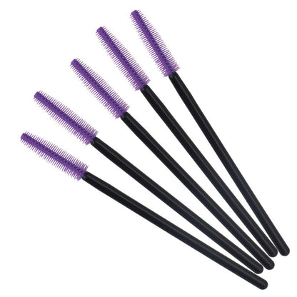 Wholesale makeup brush colored silicone eyelash brush tower type portable grafting eyelash curler wholesale makeup eyelash comb