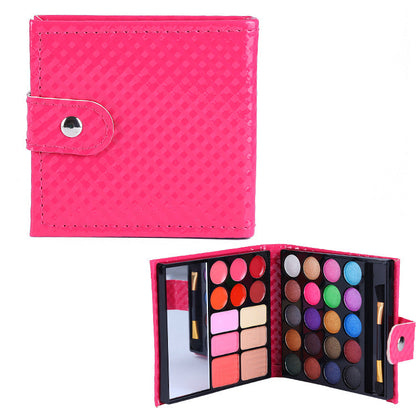 Cross-border new 32-color Desert Rose waterproof eyeshadow palette, no smudging matte makeup wallet set eyeshadow palette 