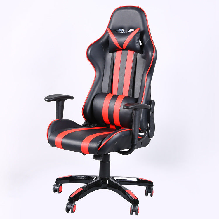 Internet cafe rotating lifting reclining racing computer chair office swivel chair factory gaming chair game chair cross-border