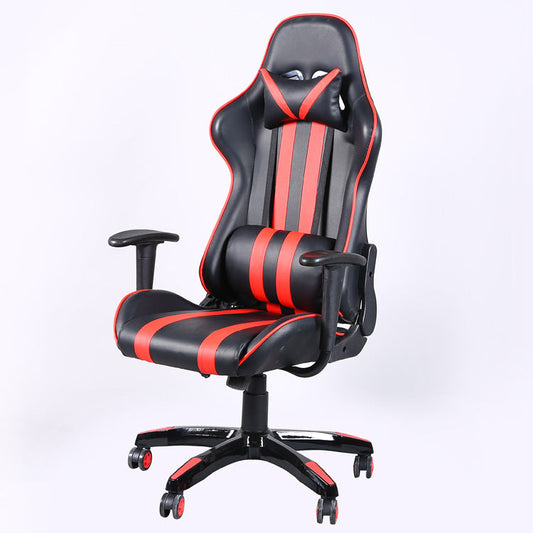 Internet cafe rotating lifting reclining racing computer chair office swivel chair factory gaming chair game chair cross-border