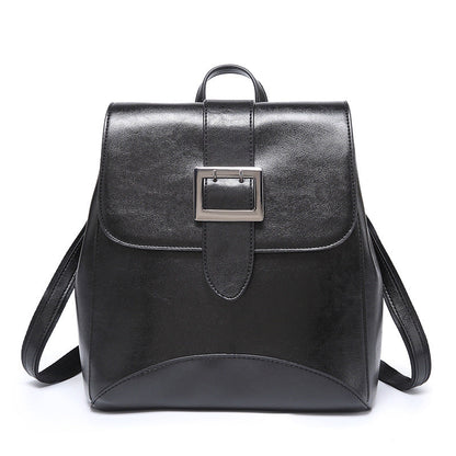 Wax leather bag ladies backpack multifunctional fashion trend women's bag versatile shoulder crossbody women's bag wholesale 