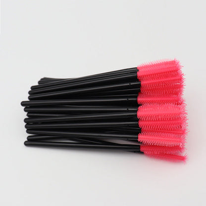 Wholesale makeup brush colored silicone eyelash brush tower type portable grafting eyelash curler wholesale makeup eyelash comb