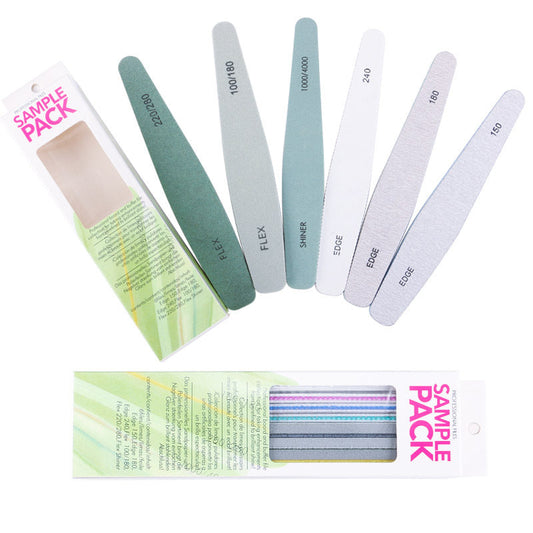 Zhifei 6 pieces of nail files files polishing EVA polishing strips high elastic sponge tofu block nail files