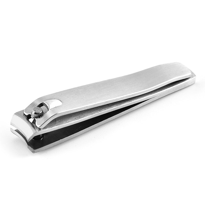 Manufacturers wholesale stainless steel nail clippers manicure file two-piece iron box nail clippers nail tool set