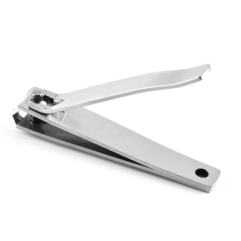 Manufacturers wholesale stainless steel nail clippers manicure file two-piece iron box nail clippers nail tool set