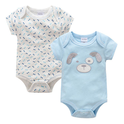 Baby 2-piece ឈុតទារកខោខ្លីដៃខ្លី 2024