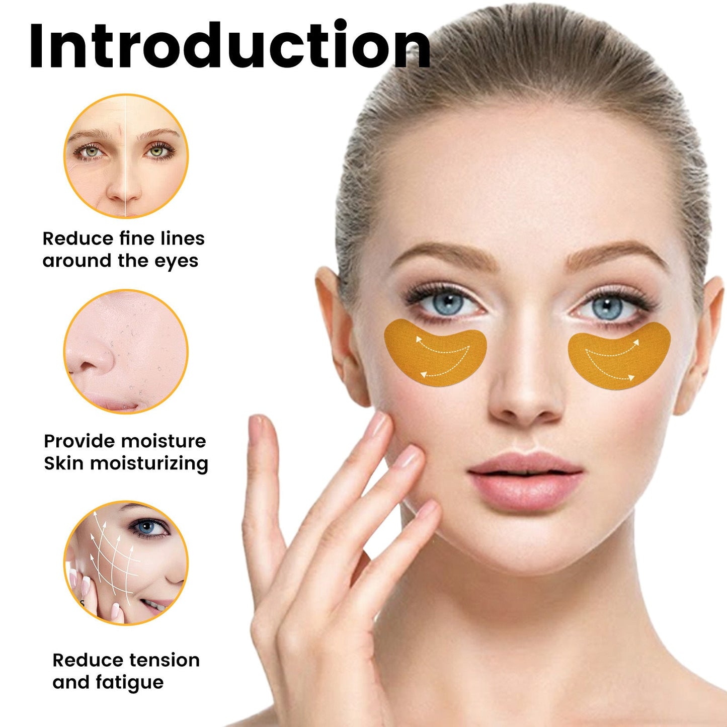 EELHOE Firming Series reduces eye lines, nasolabial lines, forehead lines, lifts, tightens, smoothes wrinkles, and prevents aging 