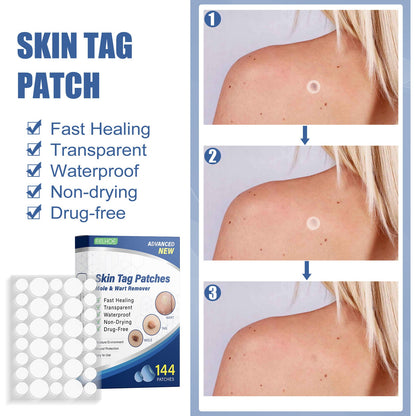 EELHOE wart patch corn patch wart mole mole cleansing care skin tag lightener patch 