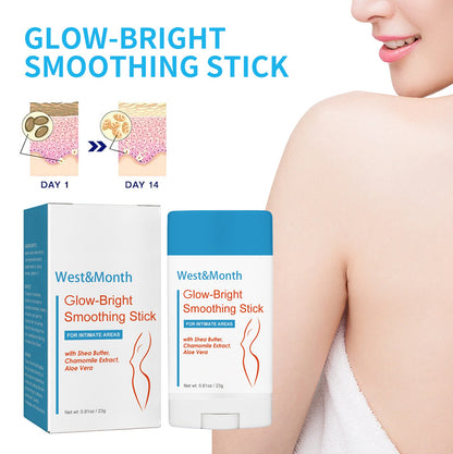 West&amp;Month Body Whitening Stick Lightens Underarm Darkness and Joint Darkness Brightens Skin Moisturizing Beauty Cream 