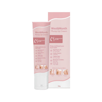 West&amp;Mooth Body Volumizing Cream Firms and lifts the buttocks to enhance the body curves and plumps the buttocks 