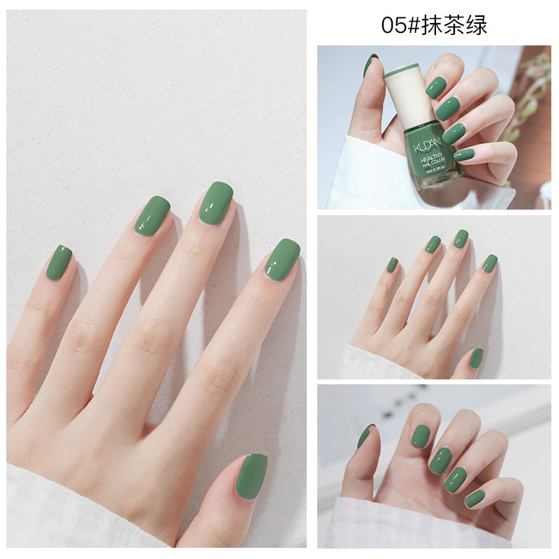 New oily nail polish, non-peelable, no-bake, long-lasting, no odor, natural and quick-drying, cross-border nail polish wholesale