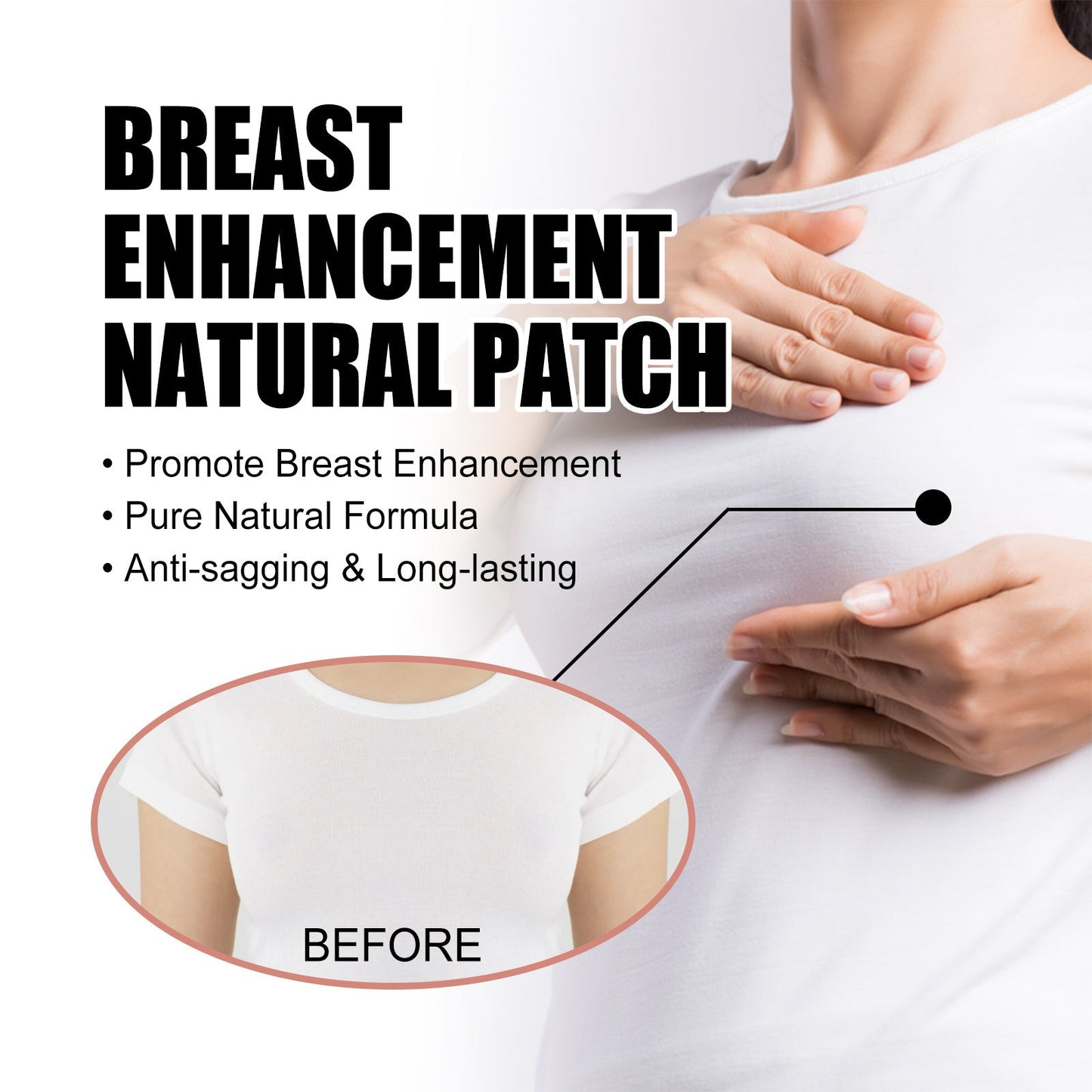 OUHOE breast patch to prevent sagging breasts firm and gather full and firm breast lifting breast care patch 