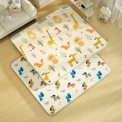 Baby crawling mat XPE double-sided cartoon thickened 2 cm living room game mat home odorless baby crawling mat