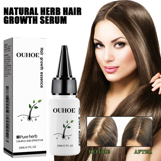 OUHOE Herbal Essence for Thick Hair Herbal Essence Nourishes Hair, Strengthens Hair, Prevents Hair Loss, and Provides Scalp Care 