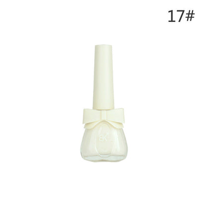 Water-based nail polish no baking quick drying tearable set nude transparent odorless long-lasting peelable cross-border nail polish